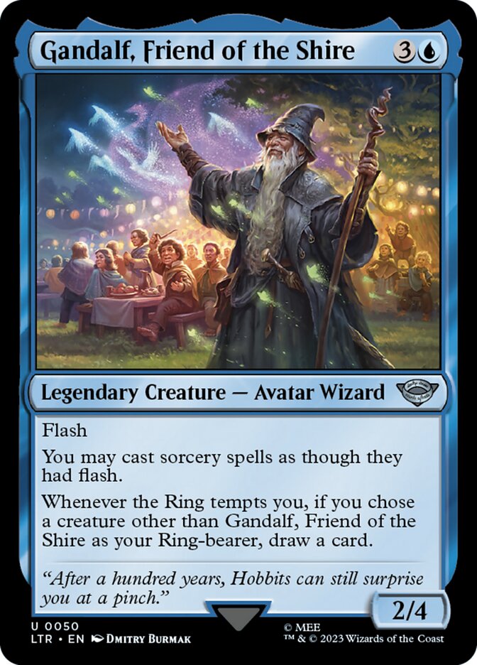 Gandalf, Amigo do Condado / Gandalf, Friend of the Shire - Magic: The Gathering - MoxLand