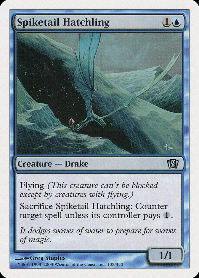 Cria de Cauda Espigada / Spiketail Hatchling - Magic: The Gathering - MoxLand