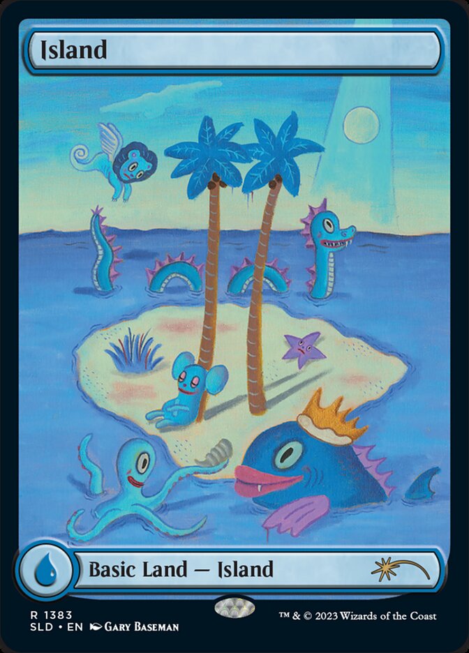 Ilha / Island - Magic: The Gathering - MoxLand