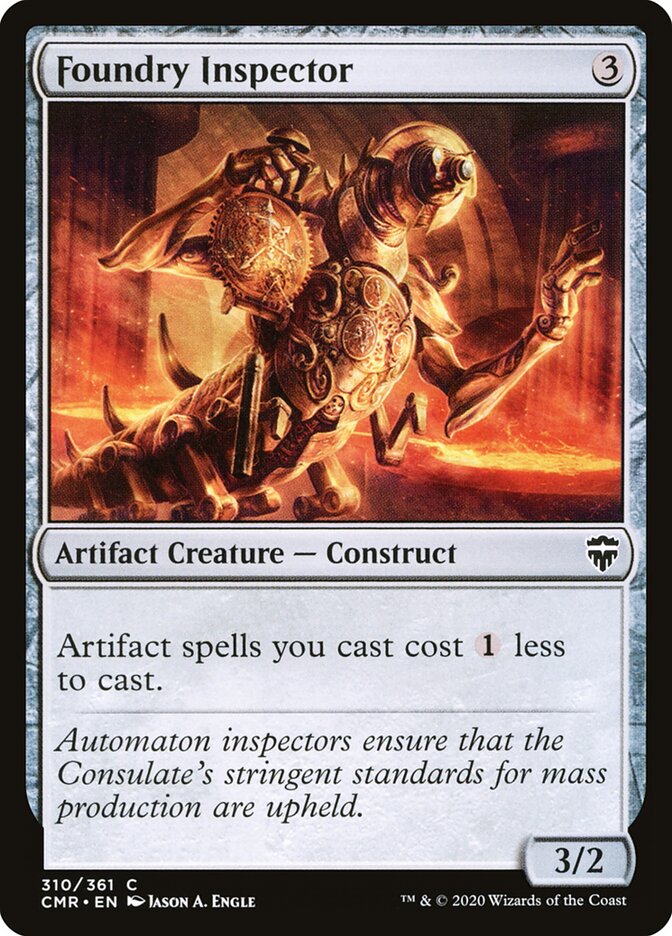 Inspetor da Fundição / Foundry Inspector - Magic: The Gathering - MoxLand