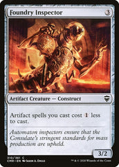 Inspetor da Fundição / Foundry Inspector - Magic: The Gathering - MoxLand