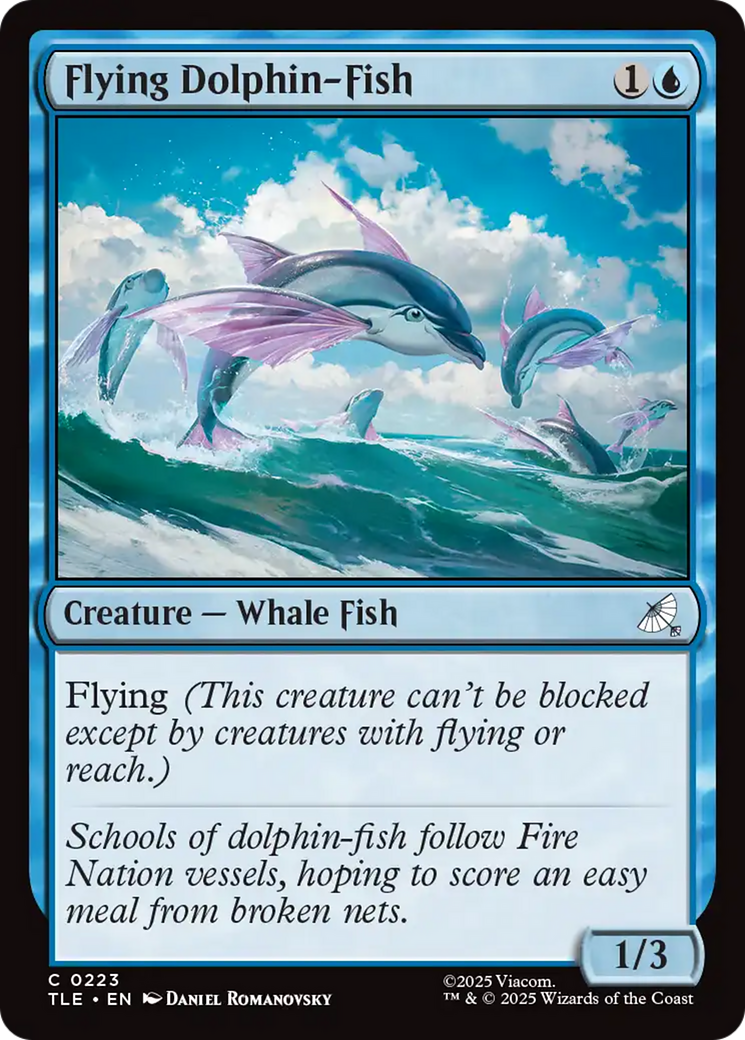 Peixe-golfinho-voador / Flying Dolphin-Fish - Magic: The Gathering - MoxLand