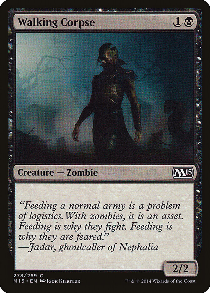 Cadáver Ambulante / Walking Corpse - Magic: The Gathering - MoxLand