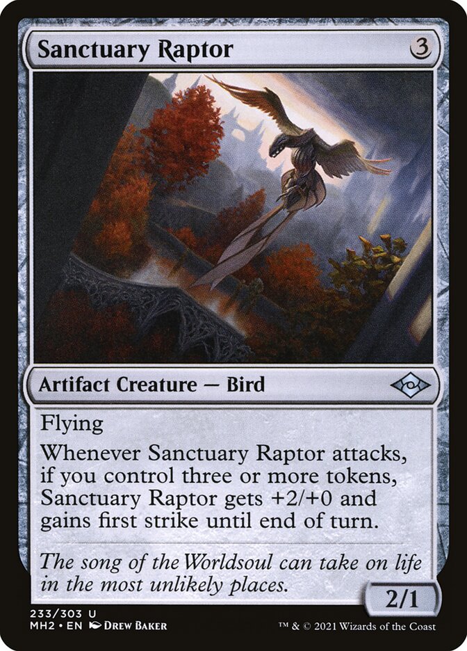 Raptor do Santuário / Sanctuary Raptor - Magic: The Gathering - MoxLand