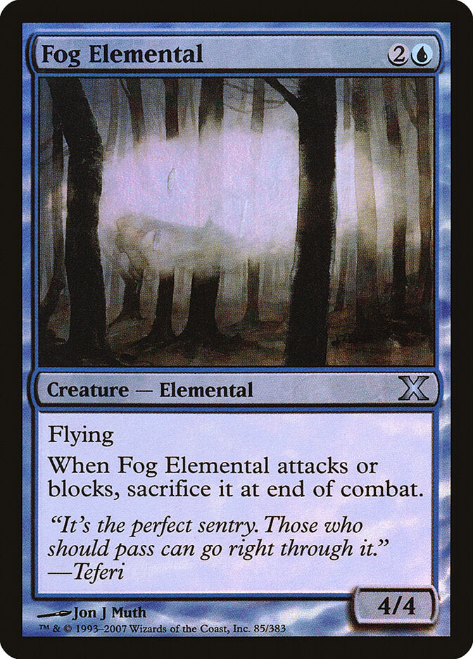 Elemental da Neblina / Fog Elemental - Magic: The Gathering - MoxLand