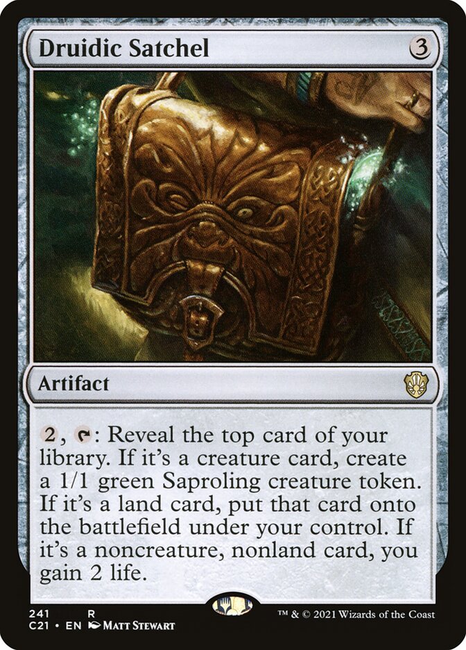 Bolsa Druídica / Druidic Satchel - Magic: The Gathering - MoxLand