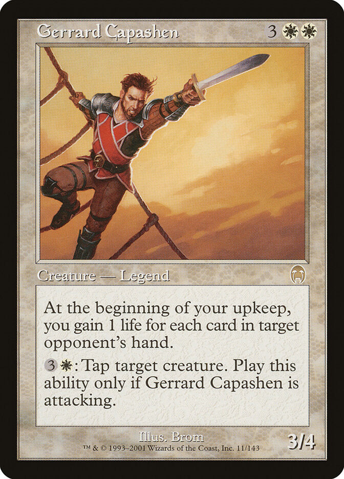 Gerrard Capasheno / Gerrard Capashen - Magic: The Gathering - MoxLand