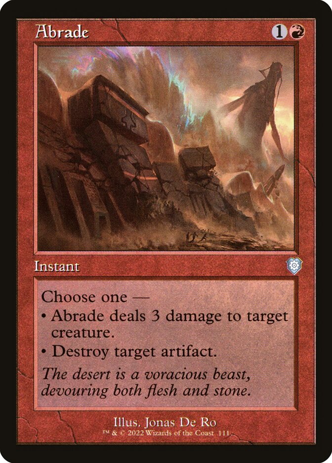 Abrasão / Abrade - Magic: The Gathering - MoxLand