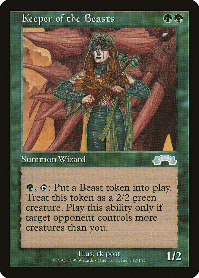 Custódio das Bestas / Keeper of the Beasts - Magic: The Gathering - MoxLand