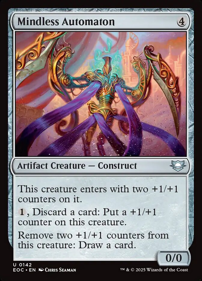 Autômato Descuidado / Mindless Automaton - Magic: The Gathering - MoxLand