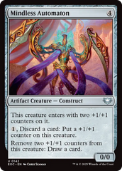 Autômato Descuidado / Mindless Automaton - Magic: The Gathering - MoxLand