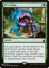 Pir's Whim - Magic: The Gathering - MoxLand