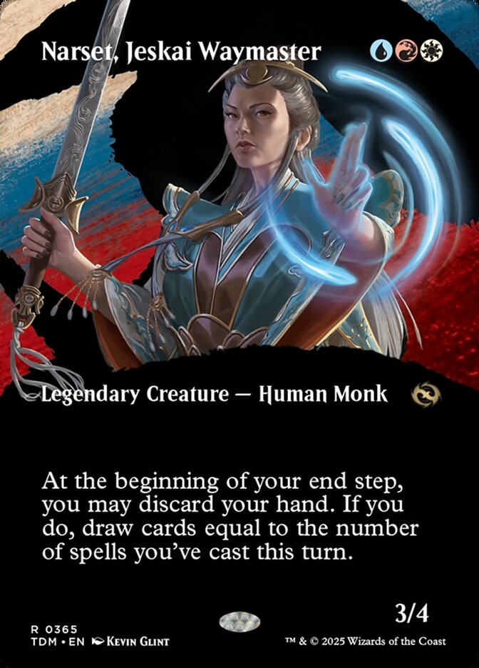 Narset, Mestra dos Caminhos Jeskai / Narset, Jeskai Waymaster - Magic: The Gathering - MoxLand