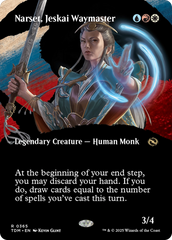Narset, Mestra dos Caminhos Jeskai / Narset, Jeskai Waymaster - Magic: The Gathering - MoxLand