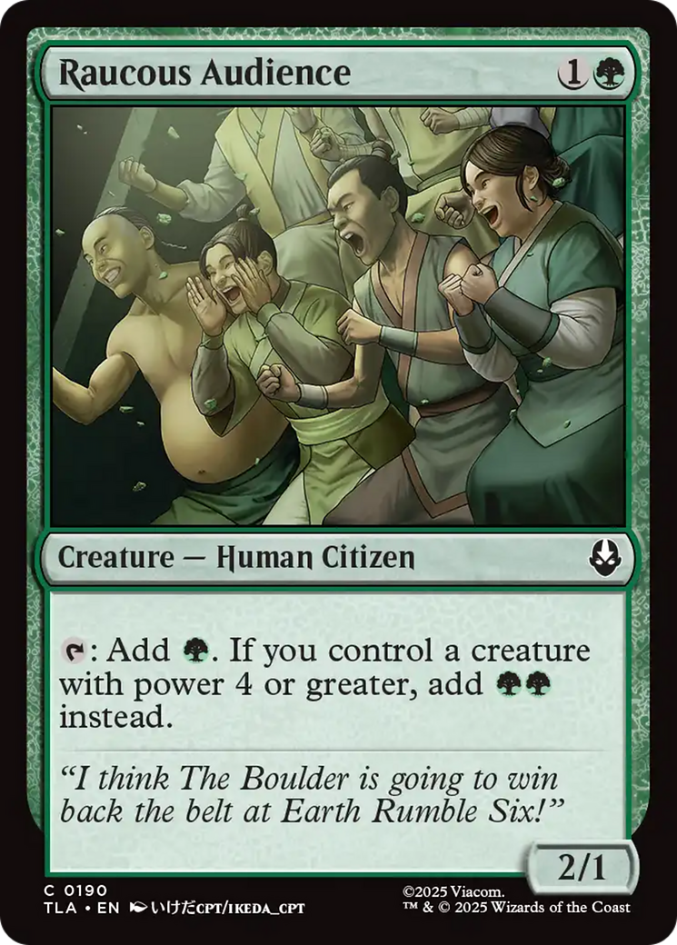 Plateia Barulhenta / Raucous Audience - Magic: The Gathering - MoxLand