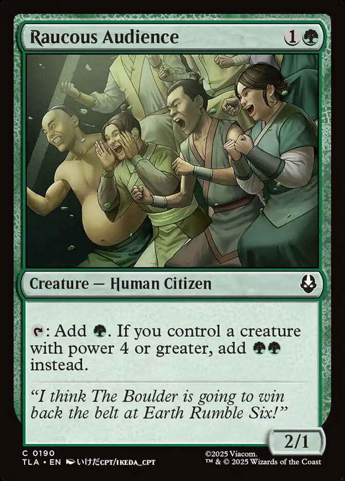 Plateia Barulhenta / Raucous Audience - Magic: The Gathering - MoxLand