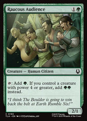 Plateia Barulhenta / Raucous Audience - Magic: The Gathering - MoxLand
