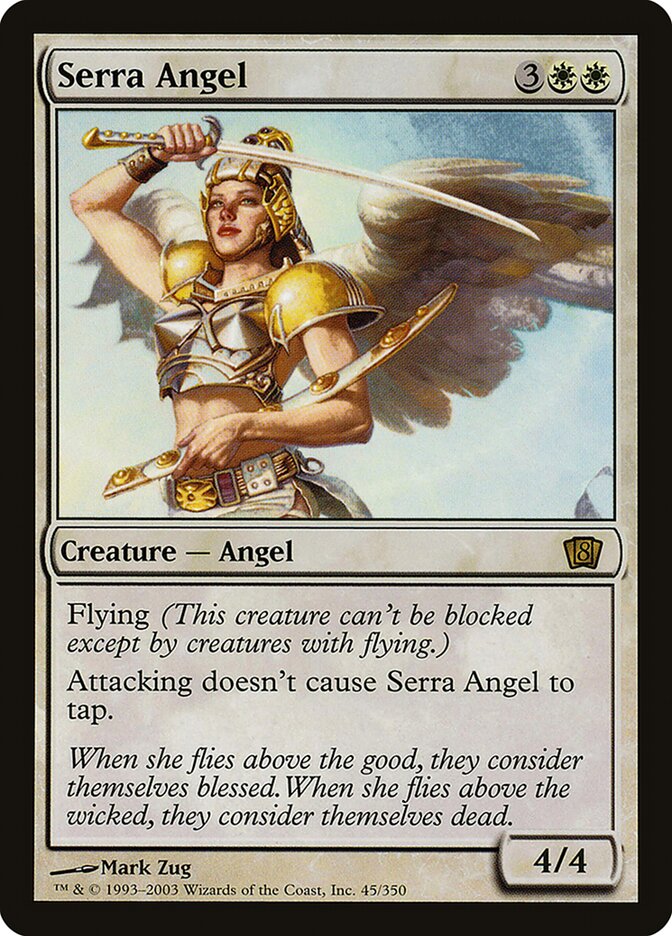 Anjo de Serra / Serra Angel - Magic: The Gathering - MoxLand