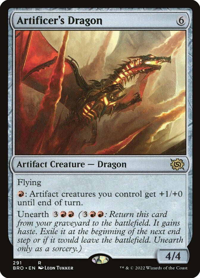 Dragão do Artífice / Artificer's Dragon - Magic: The Gathering - MoxLand