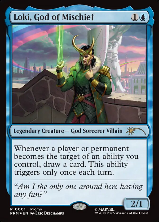 Loki, God of Mischief - Magic: The Gathering - MoxLand