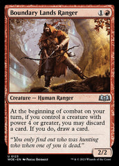Guardião das Terras Fronteiriças / Boundary Lands Ranger - Magic: The Gathering - MoxLand