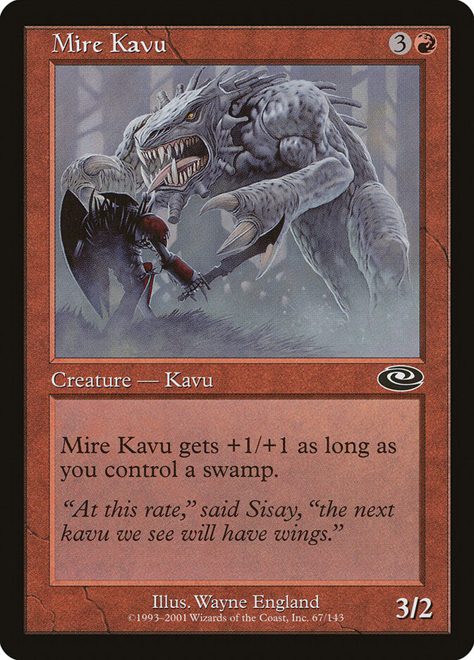 Kavu do Lamaçal / Mire Kavu - Magic: The Gathering - MoxLand
