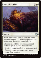 Ataque Pírrico / Pyrrhic Strike - Magic: The Gathering - MoxLand
