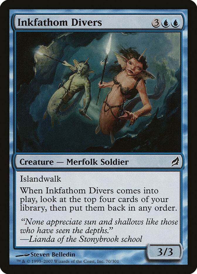 Mergulhadores Braçatinta / Inkfathom Divers - Magic: The Gathering - MoxLand