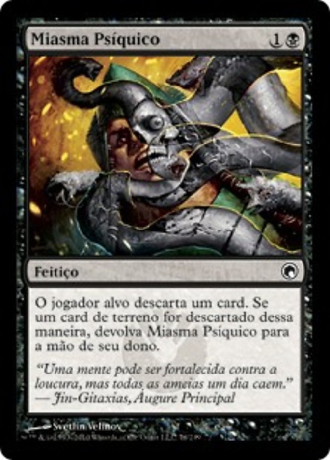 Miasma Psíquico / Psychic Miasma - Magic: The Gathering - MoxLand