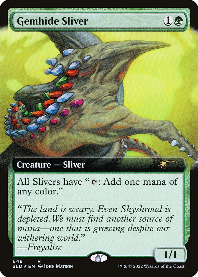 Fractius Pele Preciosa / Gemhide Sliver - Magic: The Gathering - MoxLand