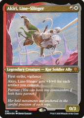 Akiri, Fundeira de Linha / Akiri, Line-Slinger - Magic: The Gathering - MoxLand