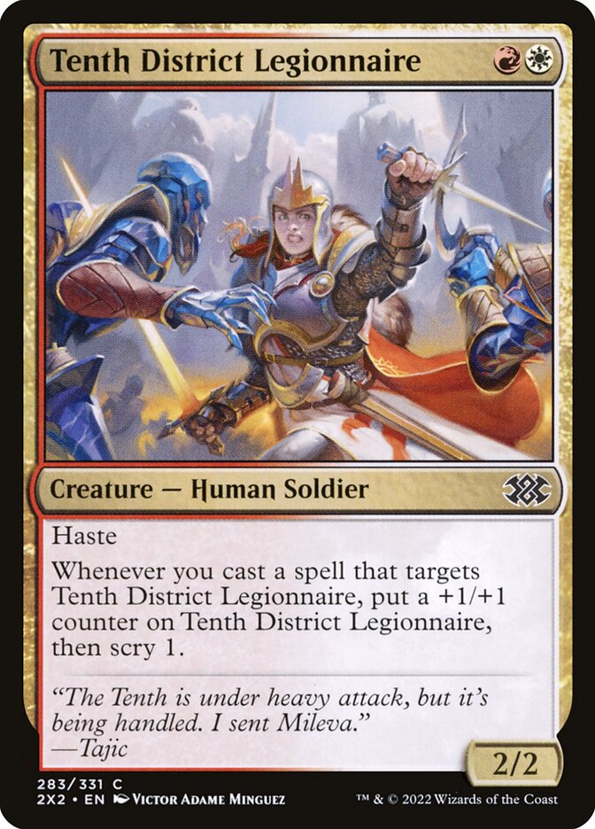 Legionária do Décimo Distrito / Tenth District Legionnaire - Magic: The Gathering - MoxLand