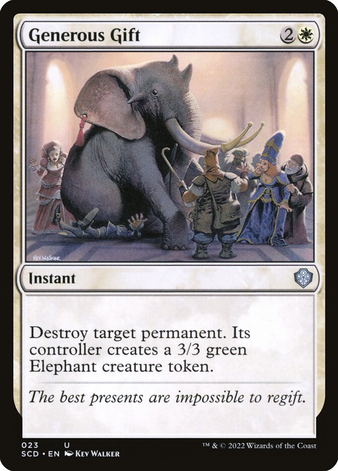 Presente Generoso / Generous Gift - Magic: The Gathering - MoxLand