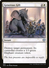 Presente Generoso / Generous Gift - Magic: The Gathering - MoxLand