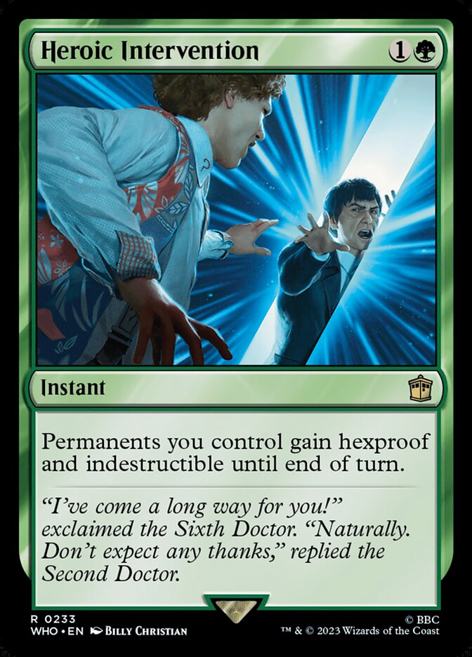 Intervenção Heroica / Heroic Intervention - Magic: The Gathering - MoxLand
