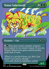 Dente-de-sabre Temur / Temur Sabertooth - Magic: The Gathering - MoxLand