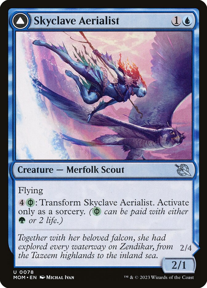 Aerialista do Enclave Celeste / Skyclave Aerialist - Magic: The Gathering - MoxLand