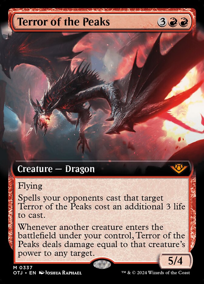 Terror dos Picos / Terror of the Peaks - Magic: The Gathering - MoxLand