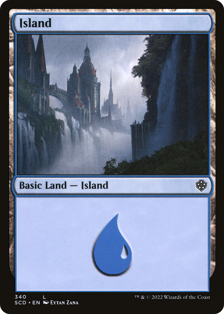 Ilha / Island - Magic: The Gathering - MoxLand