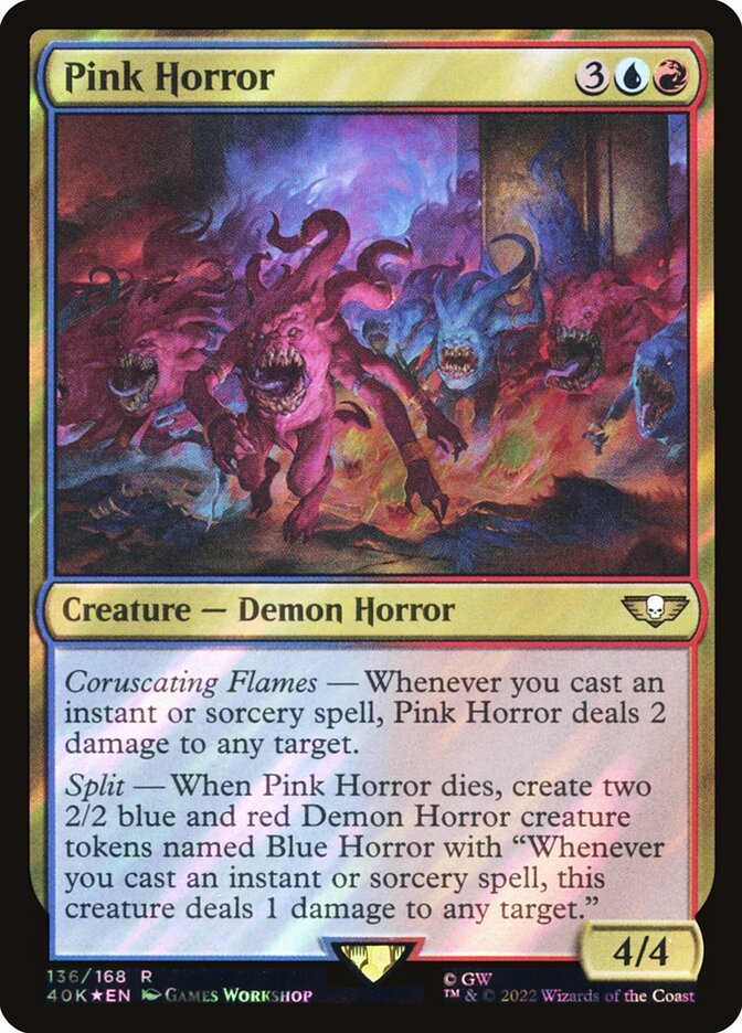 Horror Rosa / Pink Horror - Magic: The Gathering - MoxLand