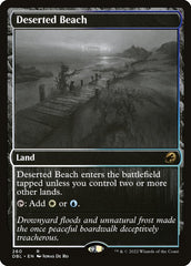 Praia Deserta / Deserted Beach - Magic: The Gathering - MoxLand