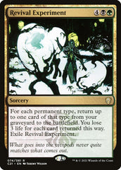 Experimento de Revitalização / Revival Experiment - Magic: The Gathering - MoxLand
