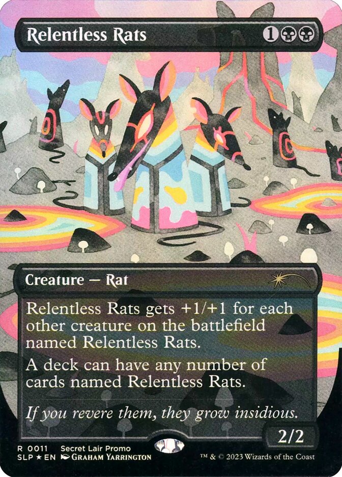 Ratos Implacáveis / Relentless Rats - Magic: The Gathering - MoxLand