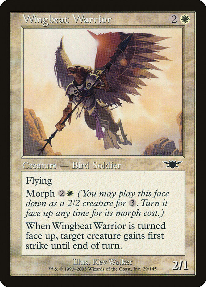 Guerreiro Bate-Asas / Wingbeat Warrior - Magic: The Gathering - MoxLand