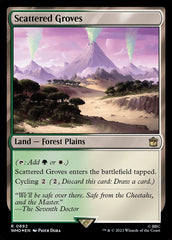 Bosques Esparsos / Scattered Groves - Magic: The Gathering - MoxLand