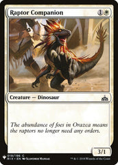 Companheiro Raptor / Raptor Companion - Magic: The Gathering - MoxLand