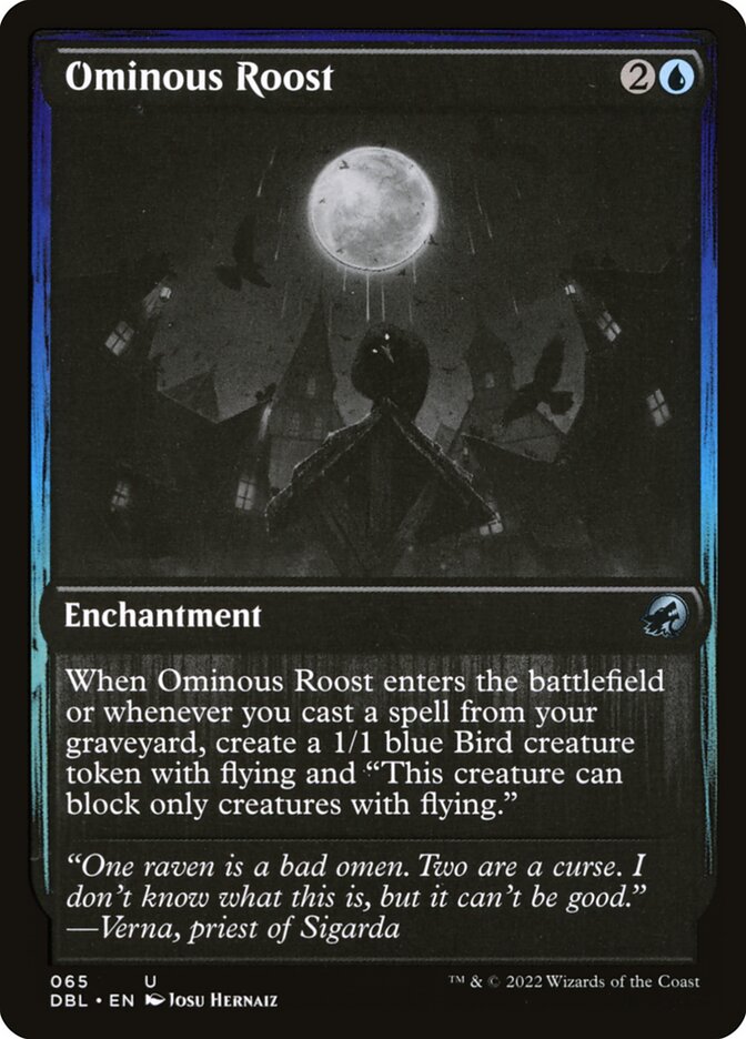 Poleiro Agourento / Ominous Roost - Magic: The Gathering - MoxLand