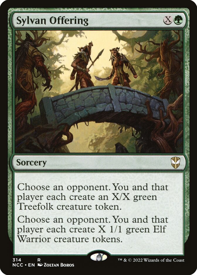 Oferenda Silvestre / Sylvan Offering - Magic: The Gathering - MoxLand