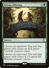 Oferenda Silvestre / Sylvan Offering - Magic: The Gathering - MoxLand