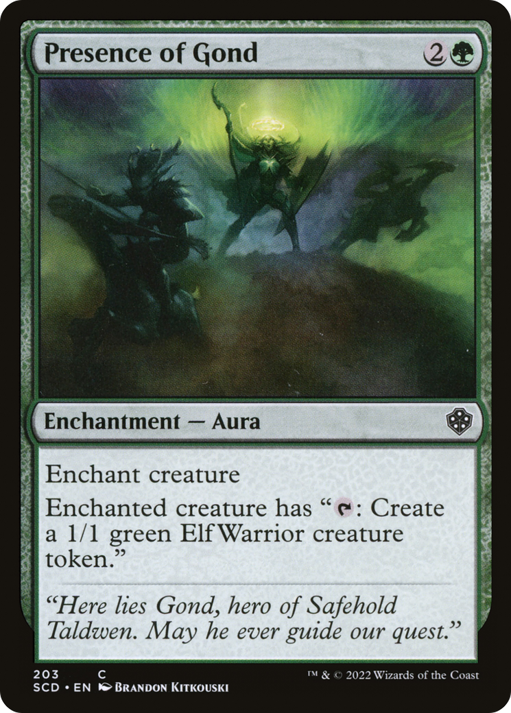 Presença de Gond / Presence of Gond - Magic: The Gathering - MoxLand